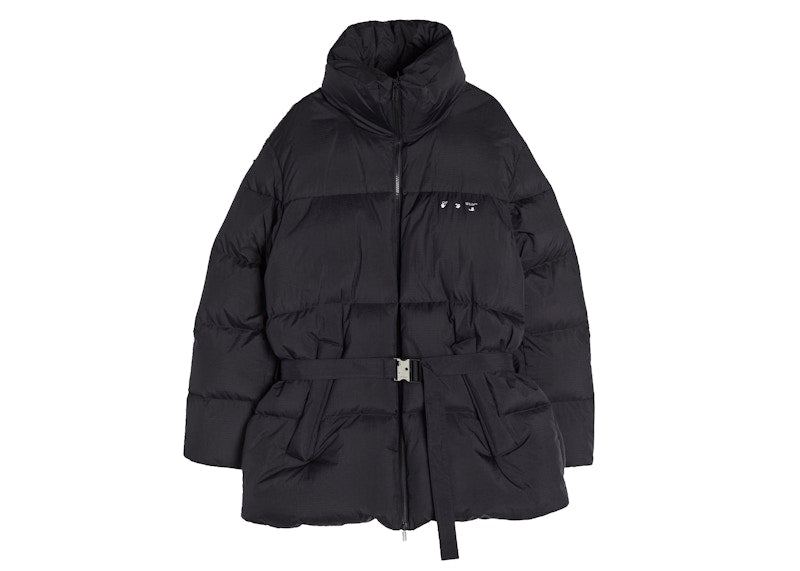 Off-White Puffer Jacket Black/White