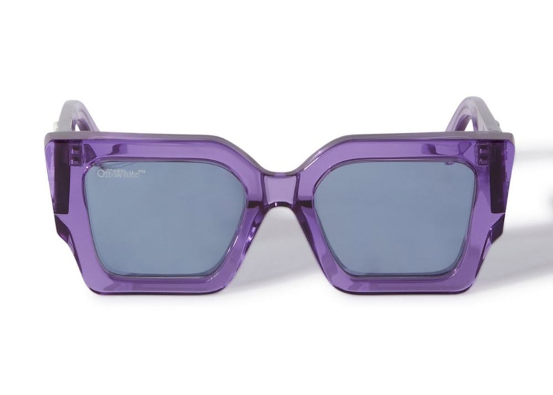 Off-White Sunglasses Catalina Rectangular Frame Transparent Purple/Blue (19321739)