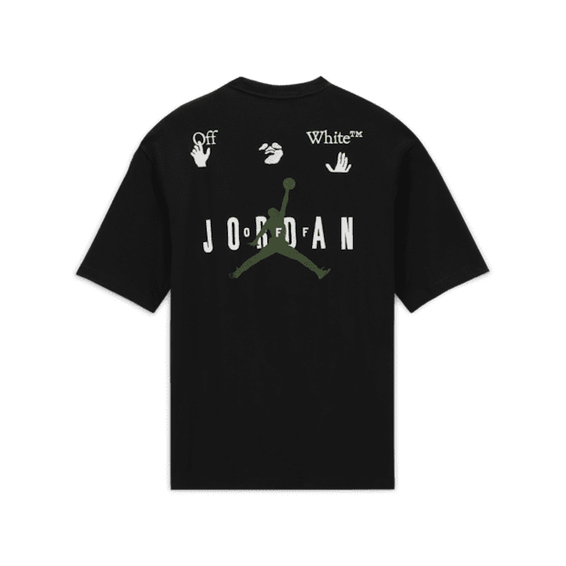 Off-White X Jordan T-Shirt Black