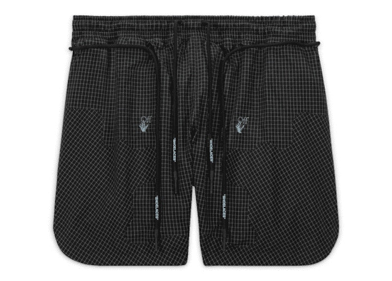 Off-White X Nike 002 Woven Shorts Black