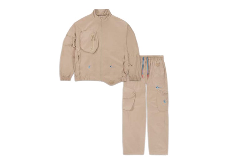 Off White X Nike 003 Tracksuit Set Beige Kicks Machine