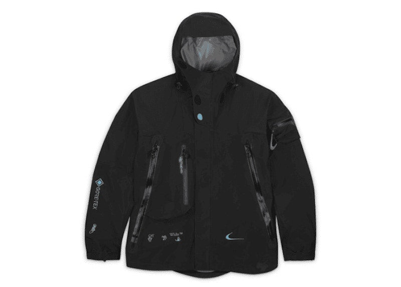 Off-White X Nike 007 Gore-Tex Jacket (Asia Sizing) Black