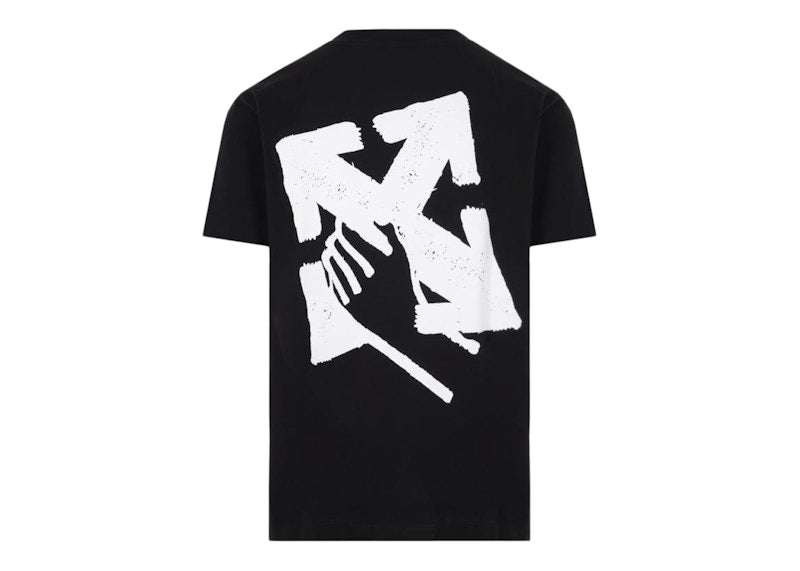 Off-White Hand Arrow Slim T-Shirt Black/White