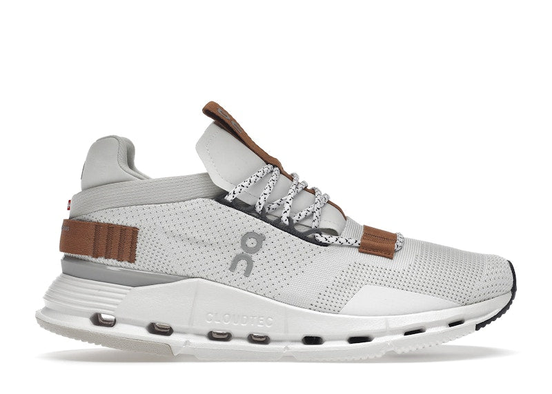 On Running Cloudnova White Pearl Brown (Women's)