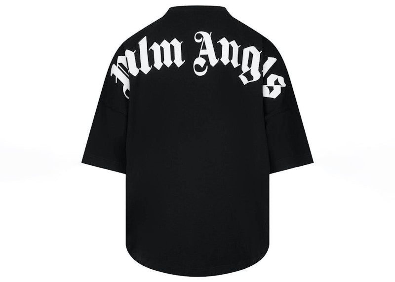 Palm Angels Classic Logo Print T-Shirt Black