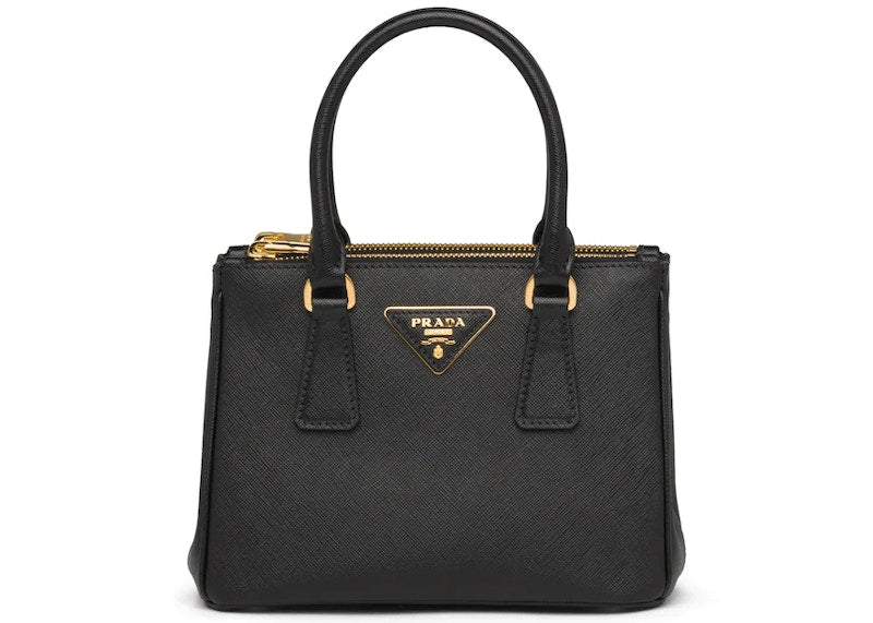 Prada Galleria Micro Bag Black