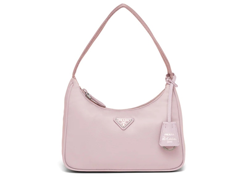 Prada Re-Edition 2000 Re-Nylon Mini Bag Alabaster Pink