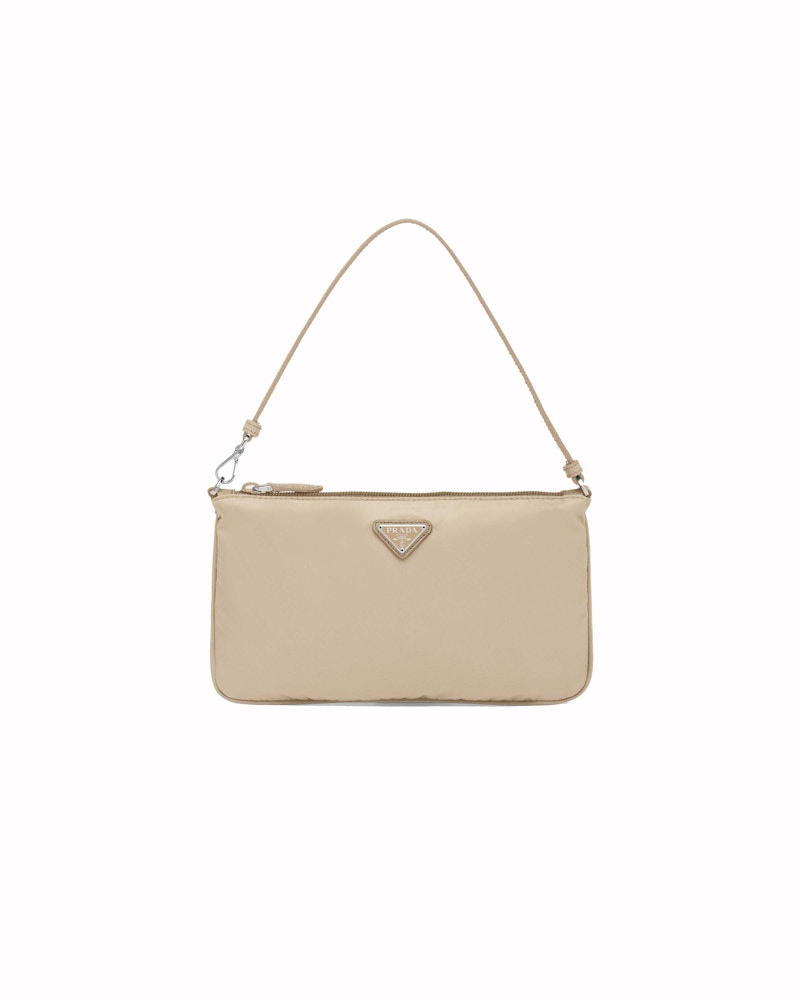 Prada Re-Nylon Mini Bag Desert Beige