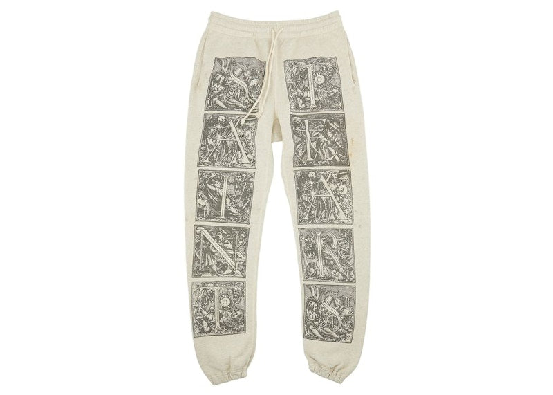 Saint Mxxxxxx X Denim Tears Mural Sweatpants Grey