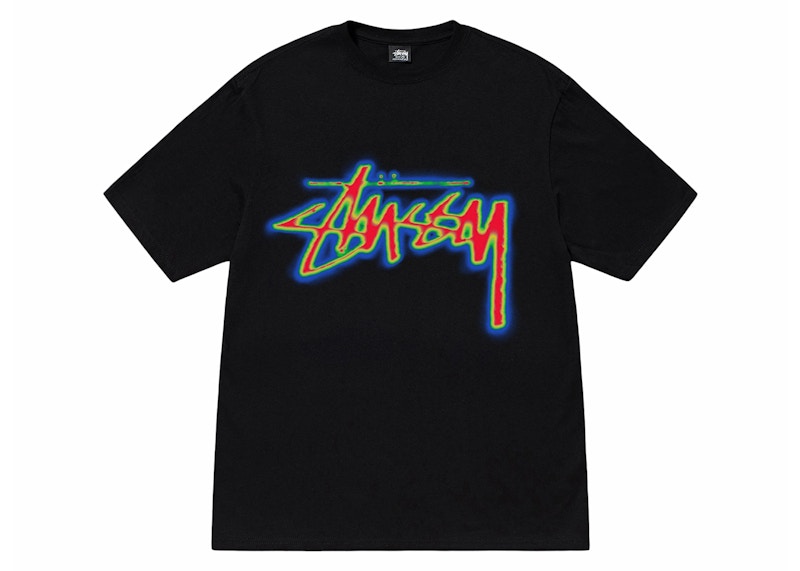 Stussy Thermal Stock Tee Black