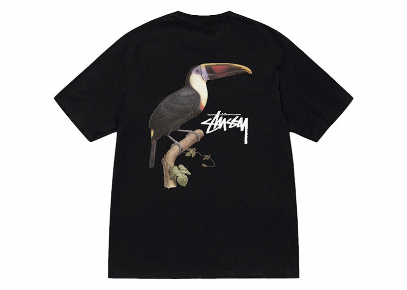 Stussy Toucan Tee Black