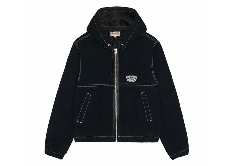 Stussy Work Contrast Stitch Jacket Black