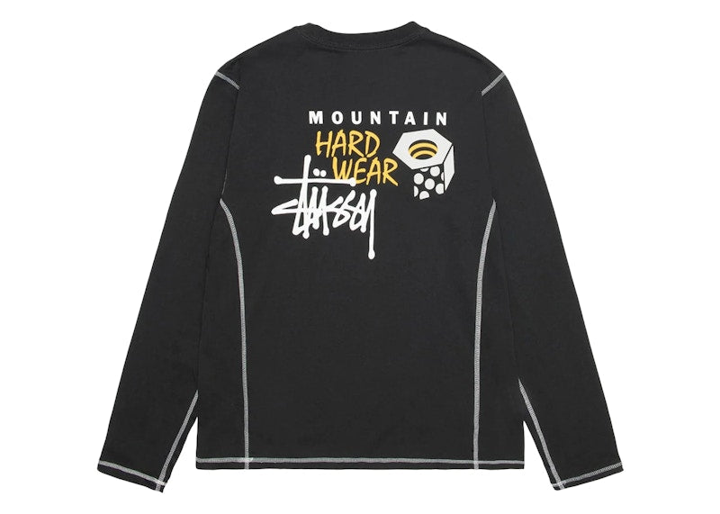 Stussy X Mountain Hardwear L/S Tee Stealth Grey