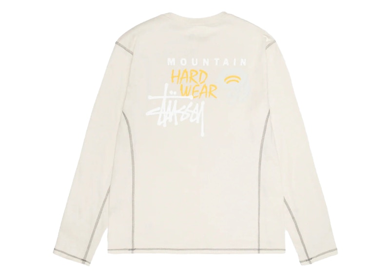 Stussy X Mountain Hardwear L/S Tee Stone