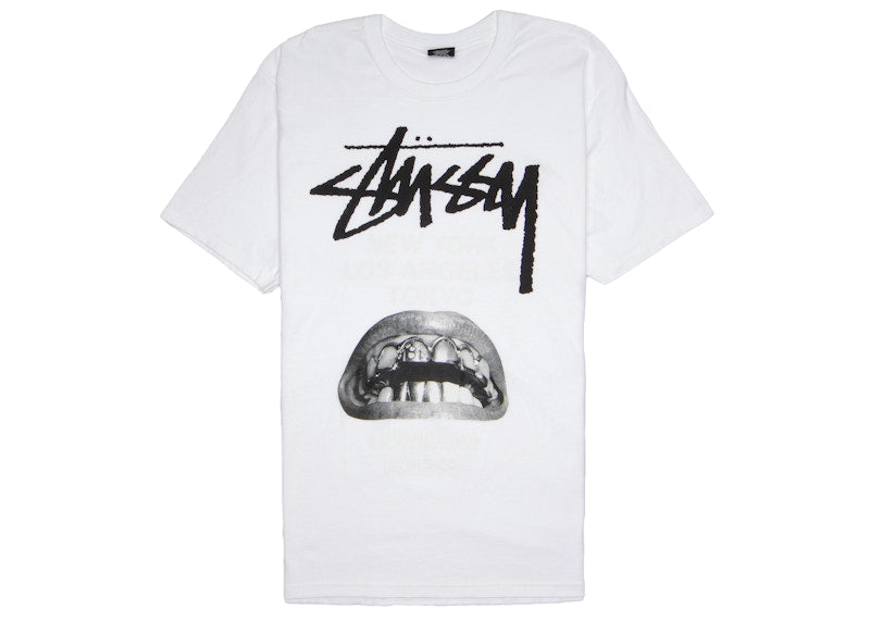 Stussy X Rick Owens World Tour Collection T-Shirt White