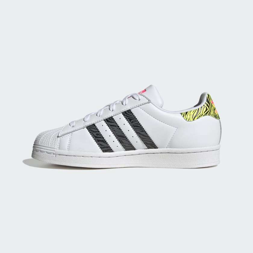 Adidas Superstar Shoes Cloud White Core Black Solar Yellow Sale