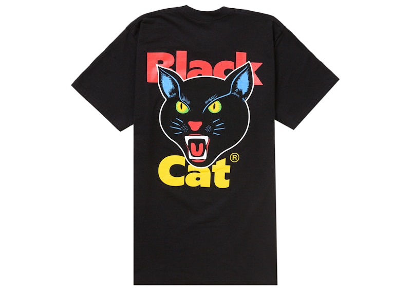 Supreme Black Cat Tee (Ss24) Black