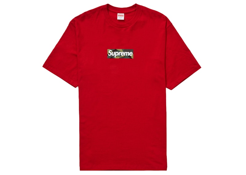 Supreme Box Logo Tee (Fw23) Red