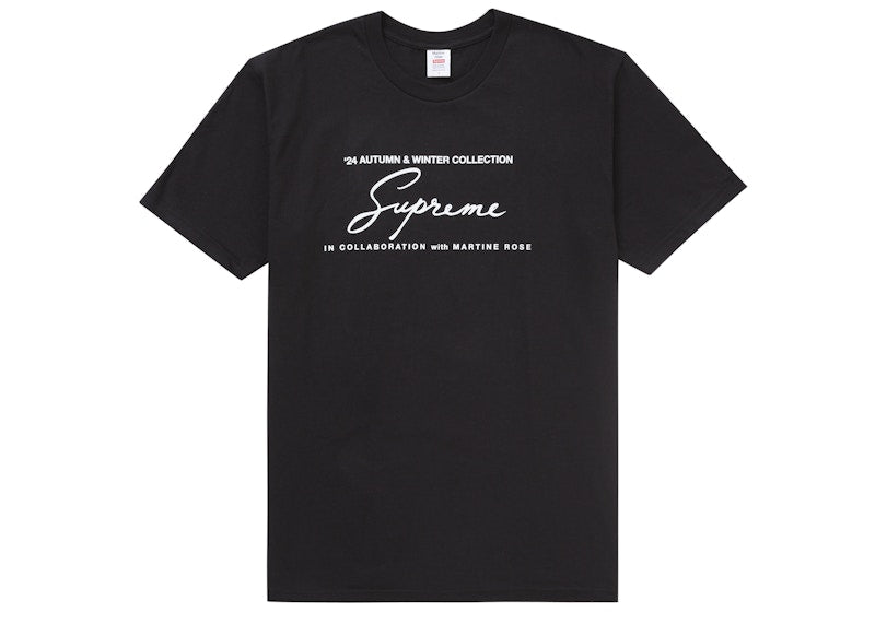 Supreme Martine Rose Tee Black