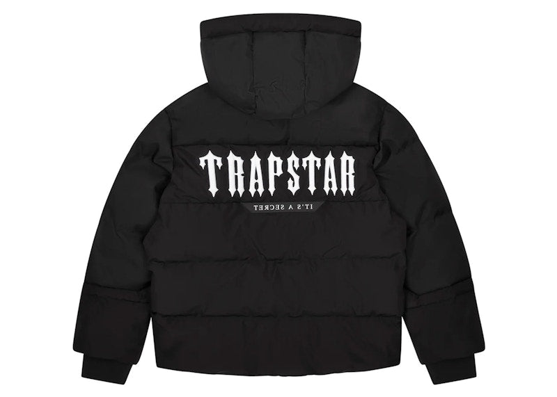 Trapstar Decoded Puffer Jacket (Fw23) Black