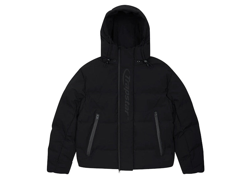 Trapstar Hyperdrive Technical Puffer Jacket (Fw23) Blackout Edition