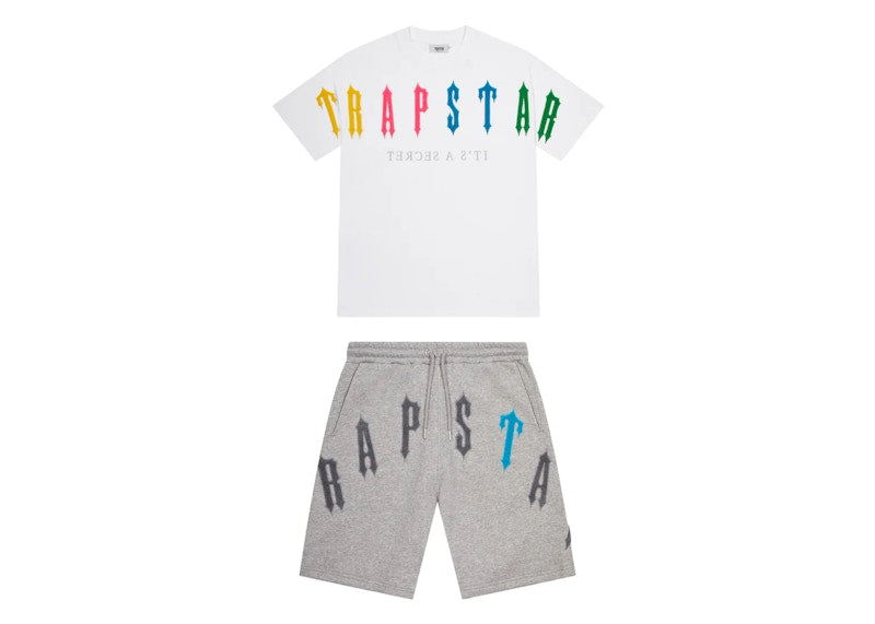 Trapstar Irongate Arch 2.0 Short Set White/Candy