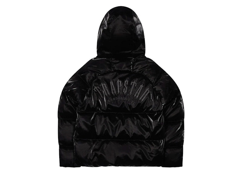 Trapstar Irongate Arch Puffer Jacket (Fw23) Gloss Black