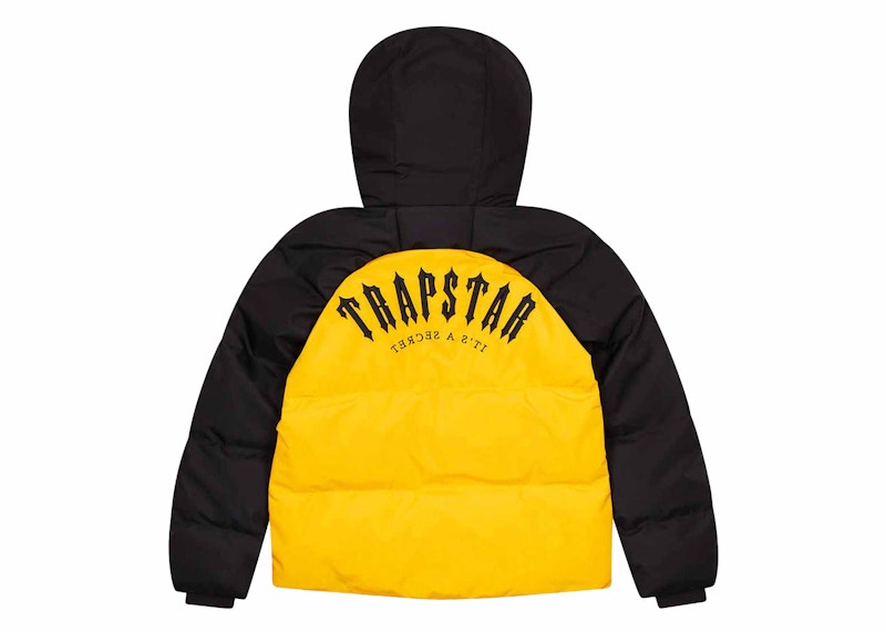 Trapstar Irongate Arch Puffer Jacket Yellow/Black