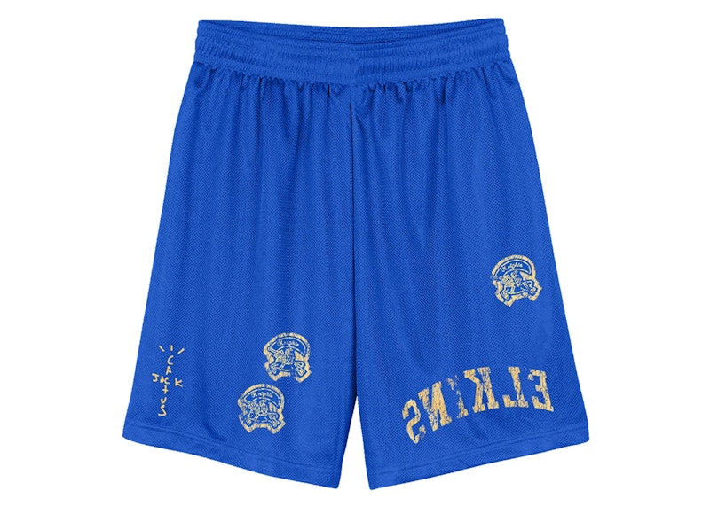 Travis Scott Elkins Hs Shorts Blue