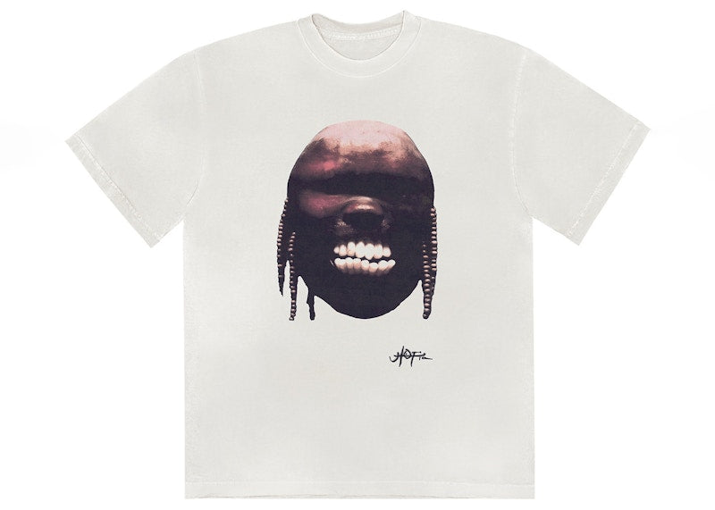 Travis Scott Utopia B2 Tee White