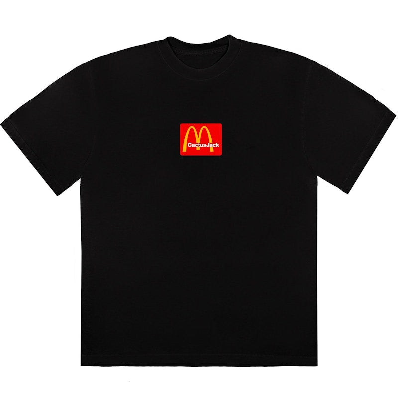 Travis Scott X Mcdonald'S Sesame Ii T-Shirt Black/Red