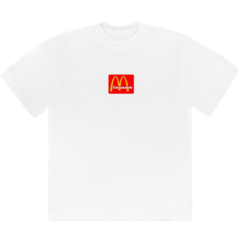 Travis Scott X Mcdonald'S Sesame T-Shirt White