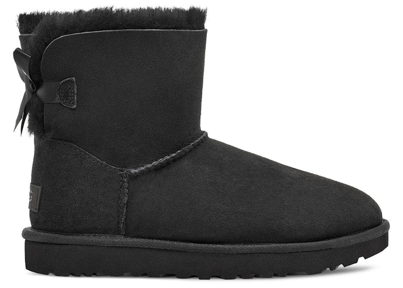 Ugg Mini Bailey Bow Ii Black (Women'S)