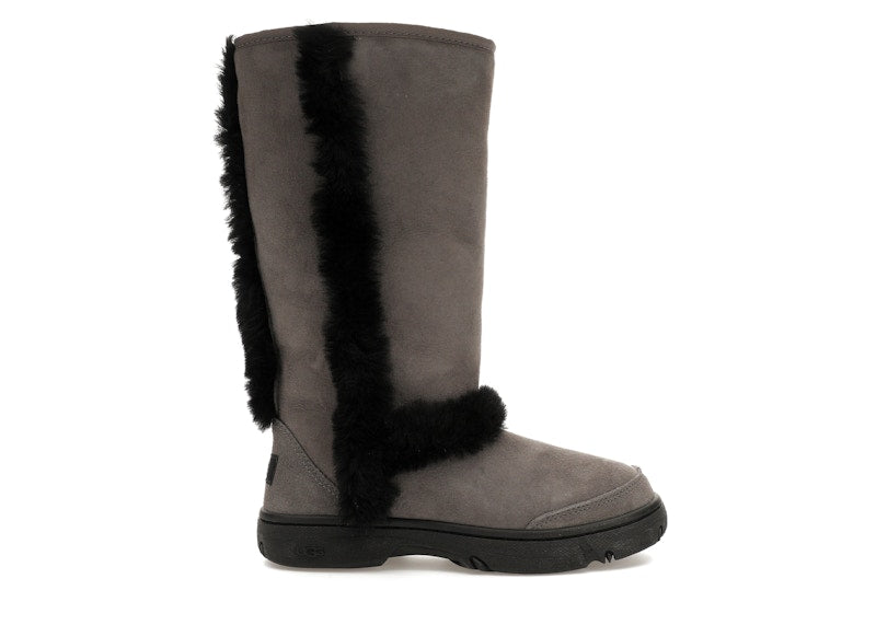 Ugg Sunburst Tall Boot Grey Black (Women'S)