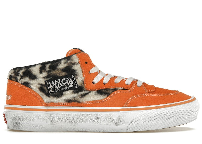 Vans Half Cab Supreme Leopard Orange