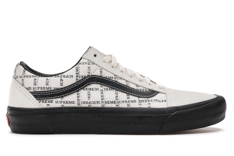 Vans Old Skool Supreme Grid White