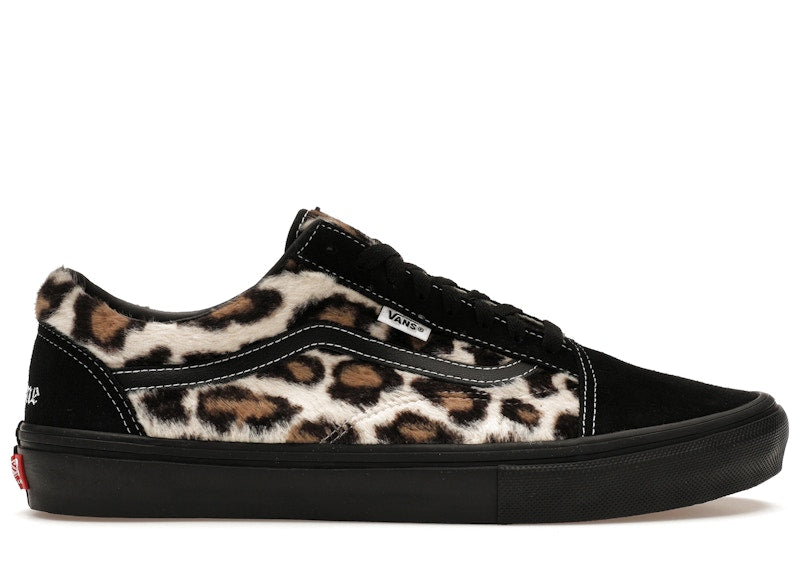 Vans Old Skool Supreme Leopard Black