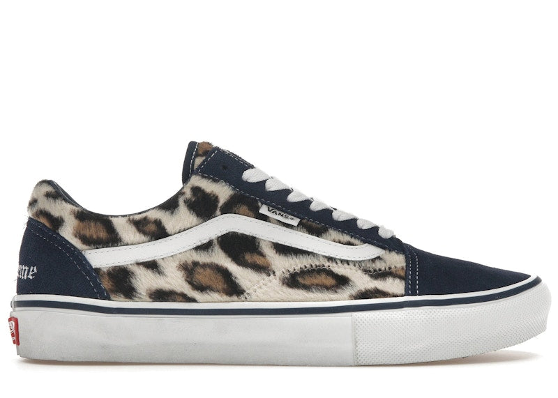 Vans Old Skool Supreme Leopard Navy