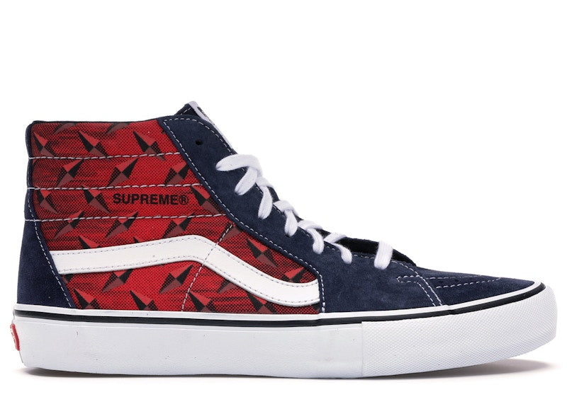 Vans Sk8-Hi Supreme Diamond Plate Navy