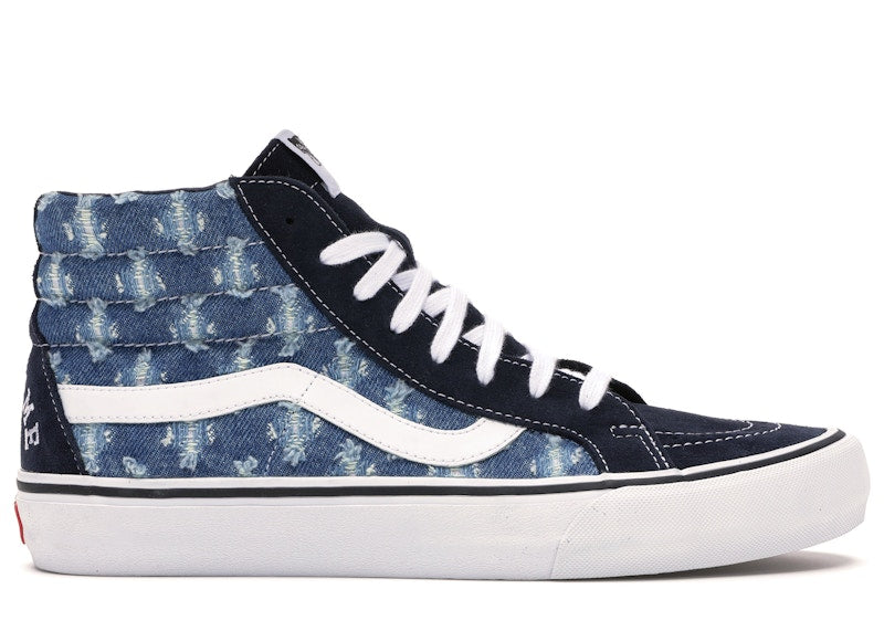 Vans Sk8-Hi Supreme Hole Punch Denim Blue