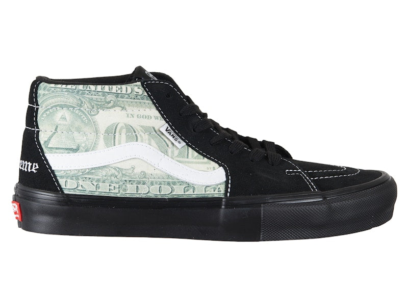 Vans Skate Grosso Mid Supreme Dollar Black