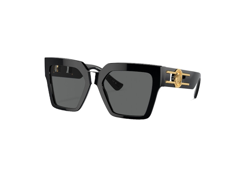 Versace Medusa Deco Butterfly Sunglasses Black (4458 Gb1/87)