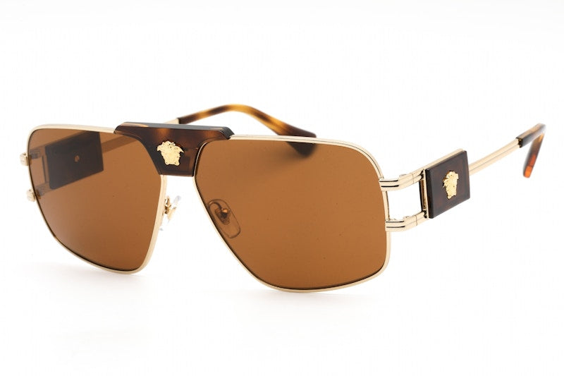 Versace Medusa Steel Sunglasses Gold (Ve2251-147073)