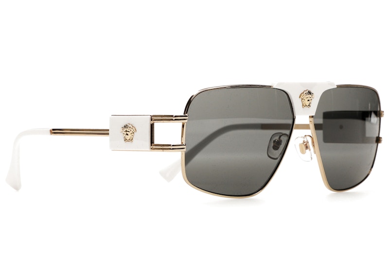 Versace Medusa Steel Sunglasses Gold (Ve2251-147187)