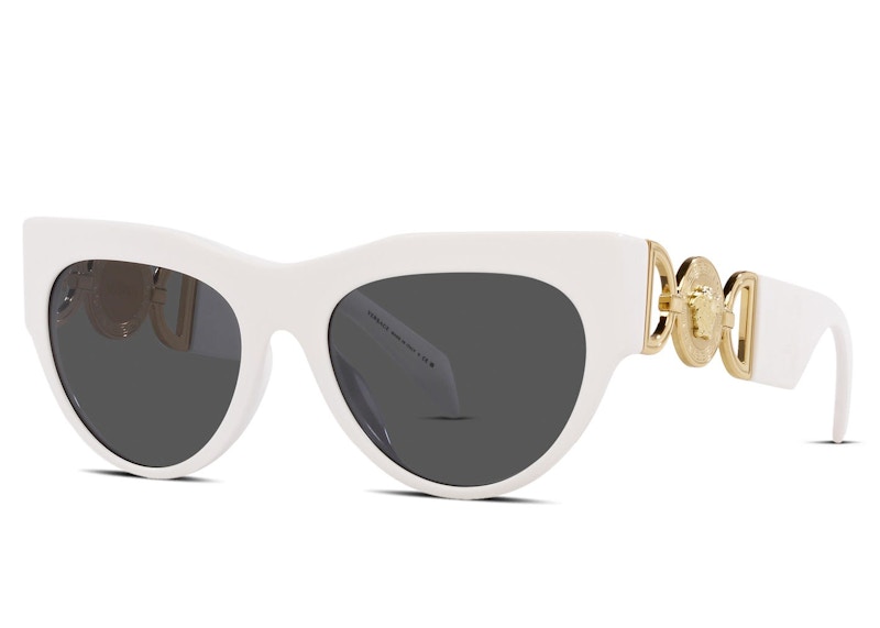 Versace Winged Medusa Sunglasses White (Ve4440U-314/87)