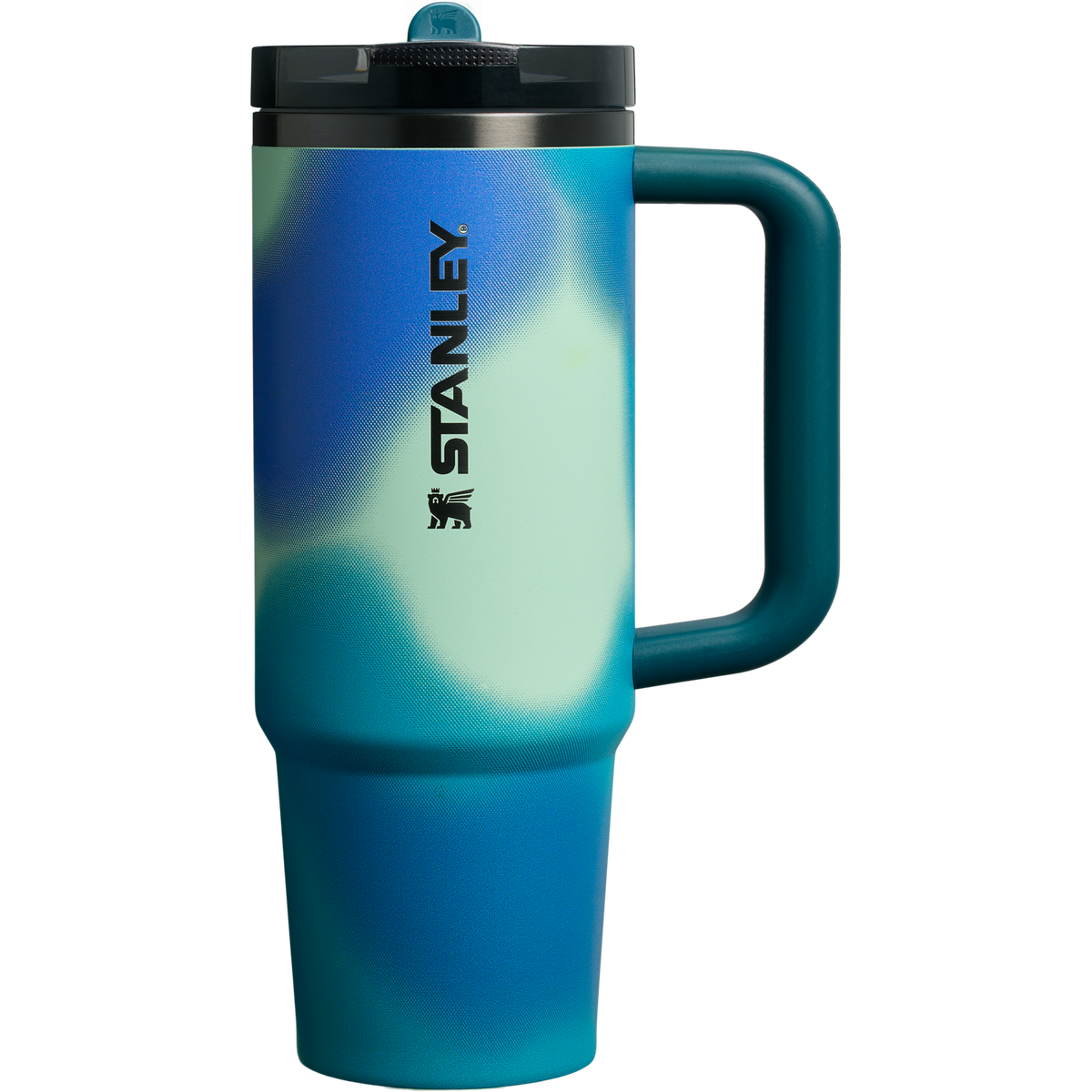 THE QUENCHER PROTOUR FLIP STRAW TUMBLER  30 OZ Coastal Teal Motion