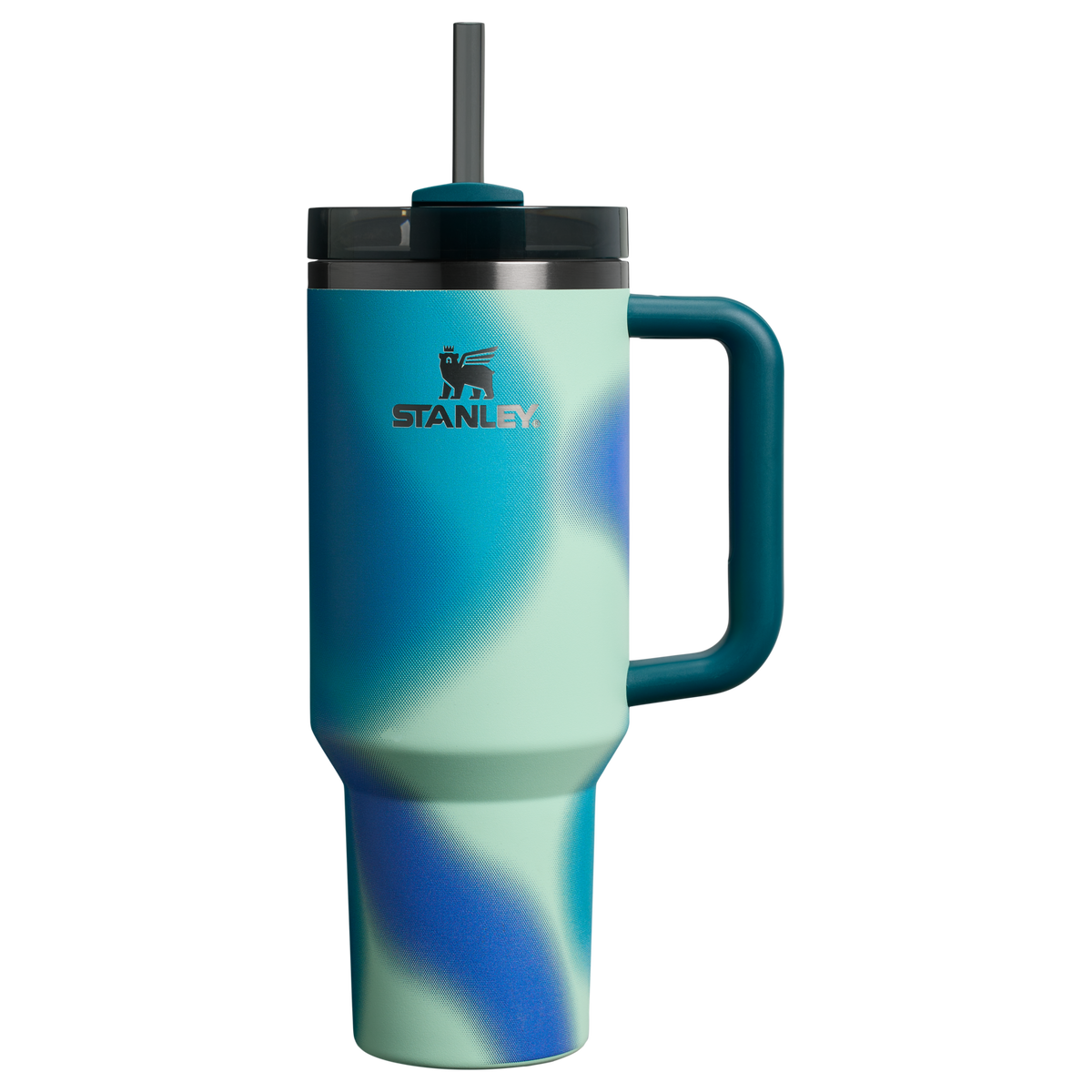 THE QUENCHER H2.0 FLOWSTATE TUMBLER  40 OZ Coastal Teal Motion