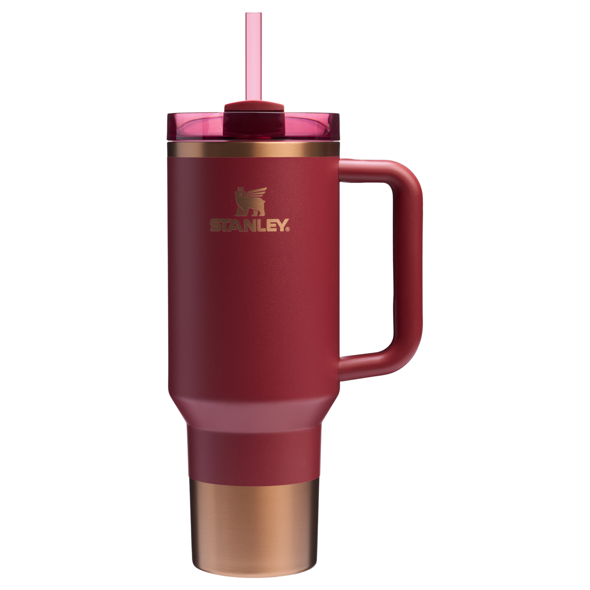 THE QUENCHER H2.0 FLOWSTATE TUMBLER  40 OZ Gilded Pomegranate