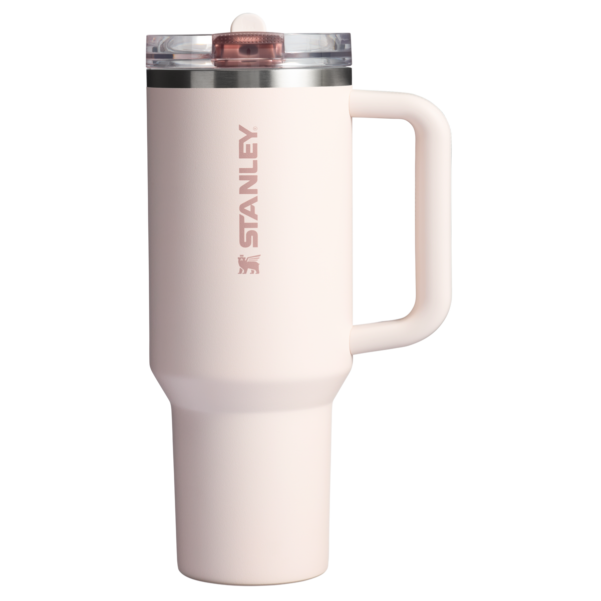 THE QUENCHER PROTOUR FLIP STRAW TUMBLER  40 OZ Rose Quartz