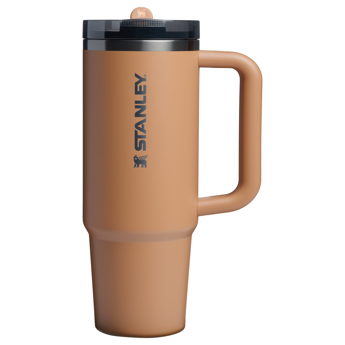 THE QUENCHER PROTOUR FLIP STRAW TUMBLER  30 OZ Camel